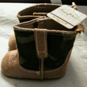 Rising Star baby cowboy booties